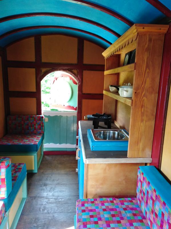gypsy wagon interior