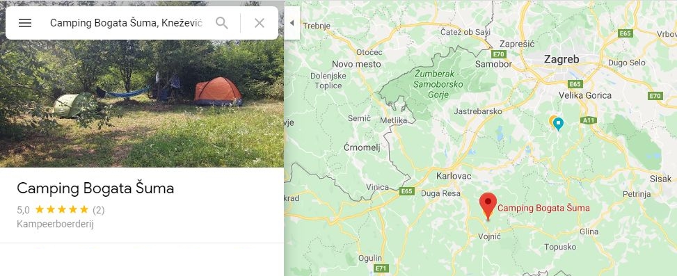 Finde uns in Google maps